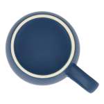 Taza de cerámica con acabado mate en varios colores 350ml color azul oscuro sexta vista