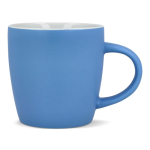 Taza de cerámica con acabado mate en varios colores 350ml color azul claro segunda vista