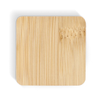 Vela de cera vegetal en tarro de cristal con tapa de bambú color verde oliva sexta vista