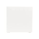 Cubo de notas de 800 hojas lisas FSC en caja con compartimientos color blanco quinta vista