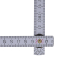 Regla de madera de colores plegable resistente a golpes 2M color blanco segunda vista