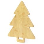 Tabla de cortar edición navideña en forma de árbol con asa troquelada segunda vista