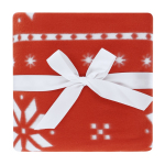 Manta de polar fleece RPET con diseño navideño 130x160 cm cuarta vista