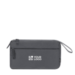 Estuche de RPET especial para viaje con organizador de cables vista principal