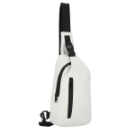 Bandolera de suave PU con cinta de transporte ajustable color beige primera vista