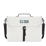 Maletín de portátil de suave PU con cinta de transporte ajustable 15'' vista principal