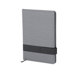 Libreta de PU con cierre magnético en parte superior hojas a rayas A5