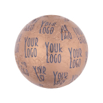 Chocolate en forma de bola con envoltorio individual personalizable 30g color bronce