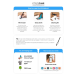 Libreta infinita con tapa flexible y rotulador A5 hojas lisas
