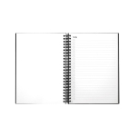 Libreta reutilizable tapa dura con escaneo InfiniteBook A5 tinta negra color negro septima vista