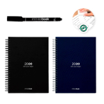 Libreta reutilizable tapa dura con escaneo InfiniteBook A5 tinta negra varios colores