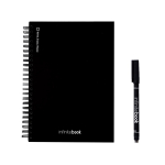 Libreta hecha en Europa tapa dura InfiniteBook A5 tinta negra color negro