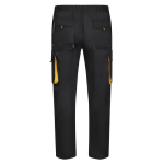 Pantalón de trabajo sarga en poliéster y algodón 200 g/m2 Velilla color amarillo