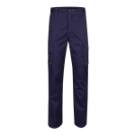 Pantalón de trabajo unisex con bolsillos 290 g/m2 Velilla color azul segunda vista