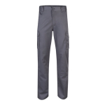 Pantalón de trabajo unisex con bolsillos 290 g/m2 Velilla color gris segunda vista