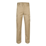 Pantalón de trabajo unisex con bolsillos 290 g/m2 Velilla color natural segunda vista