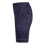 Bermudas elásticas bolsillos algodón y poliéster 240 g/m2 Velilla color azul tercera vista