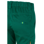 Pantalón de trabajo elástico grande bolsillos 240 g/m2 Velilla color verde sexta vista
