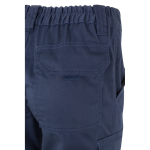 Pantalón de trabajo unisex con reflectantes 240 g/m2 Velilla color azul marino sexta vista