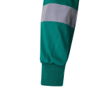 Chaqueta laboral unisex poliéster y algodón 210 g/m2 Velilla color verde quinta vista