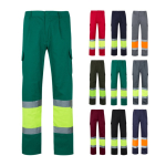 Pantalón laboral bolsillos algodón y poliéster 210 g/m2 Velilla varios colores