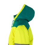 Chaqueta laboral grande poliéster reflectante 180 g/m2 Velilla color verde sexta vista