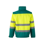 Chaqueta laboral grande poliéster reflectante 180 g/m2 Velilla color verde