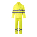 Traje de lluvia poliéster trabajo reflectantes 130 g/m2 Velilla vista principal