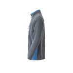 Chaqueta polar unisex para trabajar poliéster 220 g/m2 Velilla color azul claro tercera vista