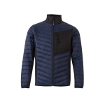 Chaqueta acolchada tejido elástico varias zonas 265 g/m2 Velilla color azul segunda vista