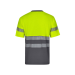 Camiseta laboral de piqué de algodón poliéster 150 g/m2 Velilla color gris