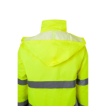 Parka trabajo reflectante grande poliéster 190 g/m2 Velilla color gris novena vista