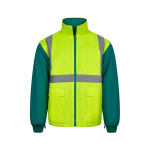 Parka de trabajo 4 en 1 poliéster extragrande 180 g/m2 Velilla color verde sexta vista