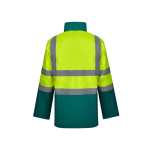 Parka de trabajo 4 en 1 poliéster extragrande 180 g/m2 Velilla color verde