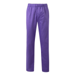 Pantalón algodón poliéster cintura elástica 190 g/m2 Velilla color lila