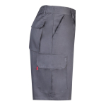 Bermudas sarga bolsillos de algodón y poliéster 200 g/m2 Velilla color gris cuarta vista