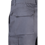 Bermudas sarga bolsillos de algodón y poliéster 200 g/m2 Velilla color gris sexta vista