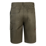 Bermudas sarga bolsillos de algodón y poliéster 200 g/m2 Velilla color verde militar