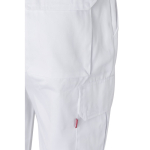 Pantalón bolsillos unisex en algodón y poliéster 200 g/m2 Velilla color blanco sexta vista