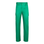 Pantalón bolsillos unisex en algodón y poliéster 200 g/m2 Velilla color verde segunda vista