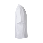 Chaqueta cocina manga corta poliéster y algodón 110 g/m2 Velilla color blanco cuarta vista