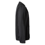 Chaqueta de cocina manga larga poliéster algodón 175 g/m2 Velilla color negro cuarta vista