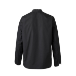 Chaqueta de cocina manga larga poliéster algodón 175 g/m2 Velilla color negro