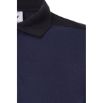 Polo de trabajo unisex manga corta poliéster 200 g/m2 Velilla color azul quinta vista