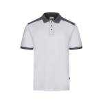 Polo de trabajo unisex manga corta poliéster 200 g/m2 Velilla color blanco segunda vista