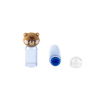 Juego de 3 bolígrafos de colores de animalitos con sello para niños color natural sexta vista