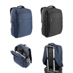 Mochila acolchada de poliéster reciclado para portátil de 15,6'' varios colores
