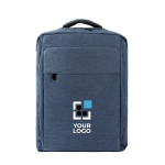 Mochila acolchada de poliéster reciclado para portátil de 15,6” vista principal