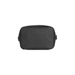 Bolsa térmica de poliéster reciclado con correa ajustable 7L color negro tercera vista