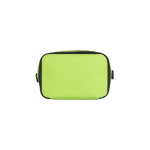 Bolsa térmica de poliéster reciclado con correa ajustable 7L color verde claro tercera vista